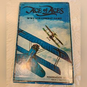 Ace Of Aces WW1 Air Combat Game Powerhouse Series 1980 Great Condition